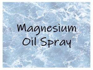 mahnesium Spray